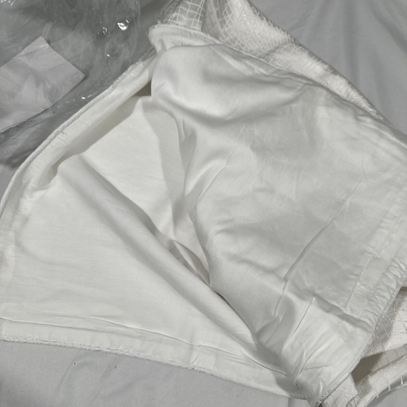 NIB‎ $465 [ King Duvet Cover ] Hotel Collection Diamond Lattice Fresh White - Picture 9 of 13